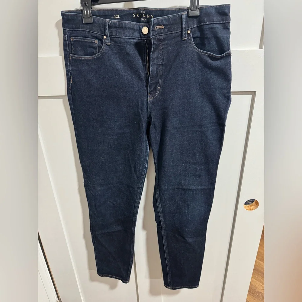 White House Black Market Deep Indigo Skinny TALL Jeans - Picture 1 of 3